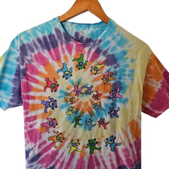 Grateful Dead Dancing Bear Tie-Dye‎ Shirt Size S Small - Picture 16 of 16